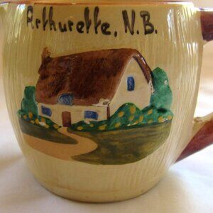 Arthurette, N.B., New Brunswick, Souvenir Creamer, Made in England by Manor Ware
